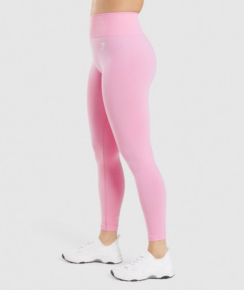 Women's Gymshark Vital Seamless 2.0 Leggings Pink | CA 380A65